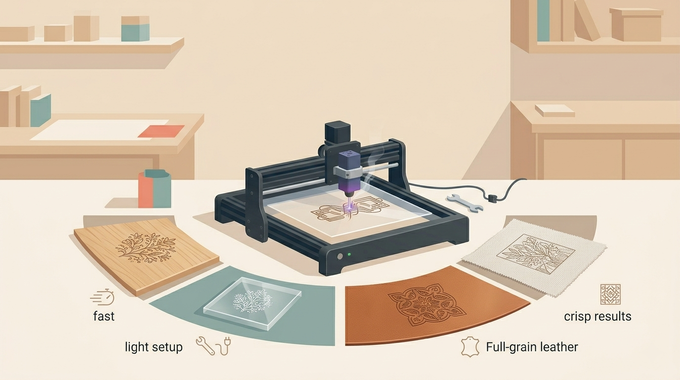 Laser and CNC strengths comparison